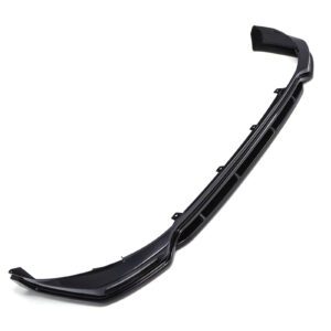 Gloss Black Front Bumper Lower Splitter with DRLs For Ford Transit Custom MK2 24+