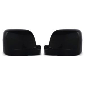 Gloss Black Wing Mirror Covers For Renault Trafic 2021+
