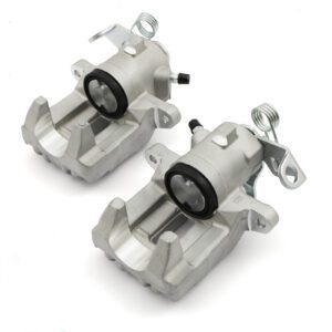 Rear Brake Caliper Pair For Skoda Fabia 6Y 5J Rapid NH 99-19 1J0615423D 1J0615424D