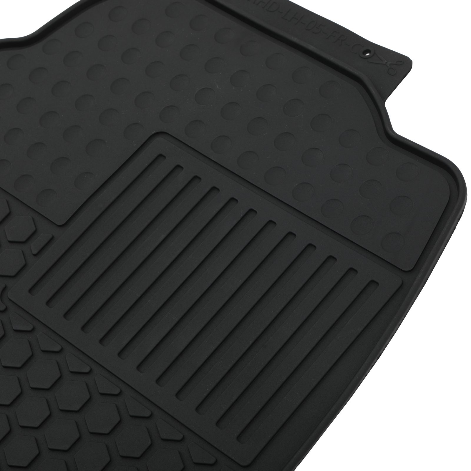Genuine Land Rover Luxury Tailored Rubber Floor Mats For Range Rover Evoque 2013-2019 – Black