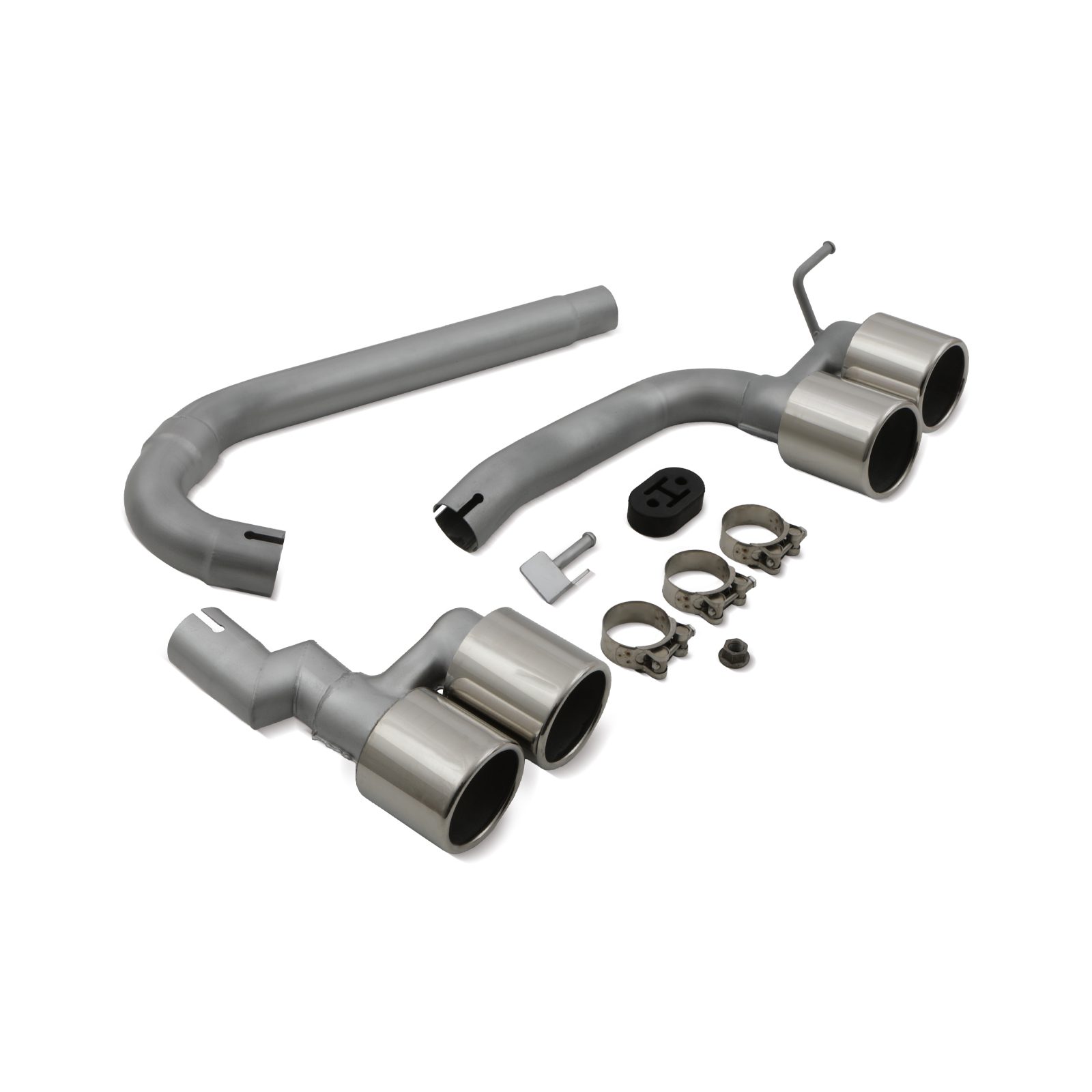 BMW F30 B48 3 Series 1219 M3 Style Dual to Quad Exhaust Conversion