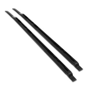 Hawk Gloss Black Roof Rails To Fit Land Rover Defender 90 L663 2020+