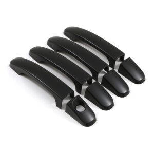 Ford Ranger T6 T7 T8 12-22 Black Door Handle Cover Caps