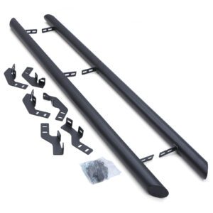VW Amarok Double Cab MK2 2023+ Matte Black 3 Inch Side Bars