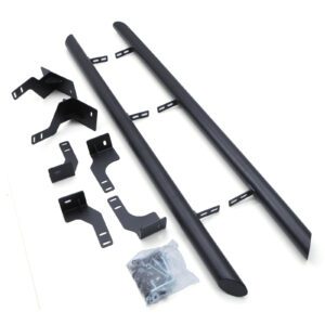 VW Amarok Double Cab MK1 10-20 Matte Black 3 Inch Side Bar Steps